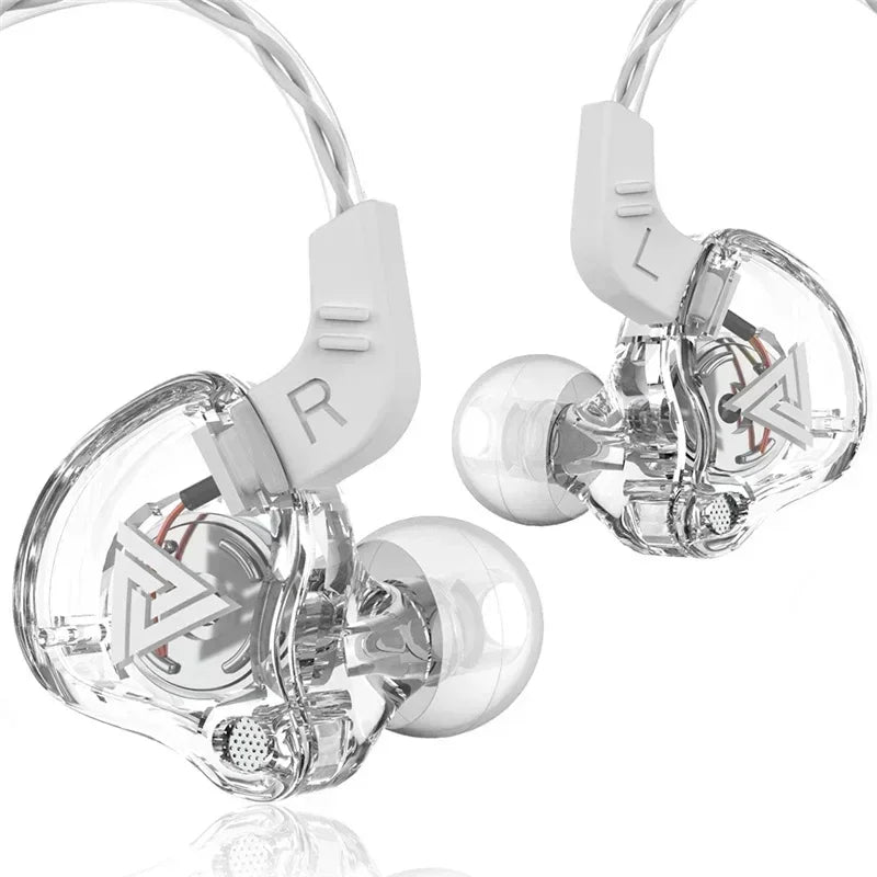 FONE DE OUVIDO INTRA-AURICULAR QKZ AK6, COM MICROFONE