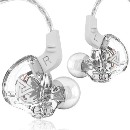 FONE DE OUVIDO INTRA-AURICULAR QKZ AK6, COM MICROFONE