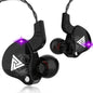 FONE DE OUVIDO INTRA-AURICULAR QKZ AK6, COM MICROFONE