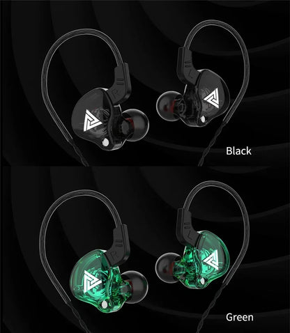 FONE DE OUVIDO INTRA-AURICULAR QKZ AK6, COM MICROFONE